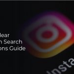 how to clear instagram search suggestions