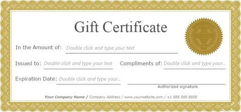 Maximizing Value with Small Payment Gift Certificates